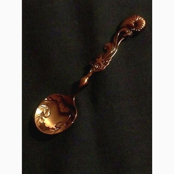 Coffee mug + ANTIQUE STYLE SPOON - Picture 3 of 5